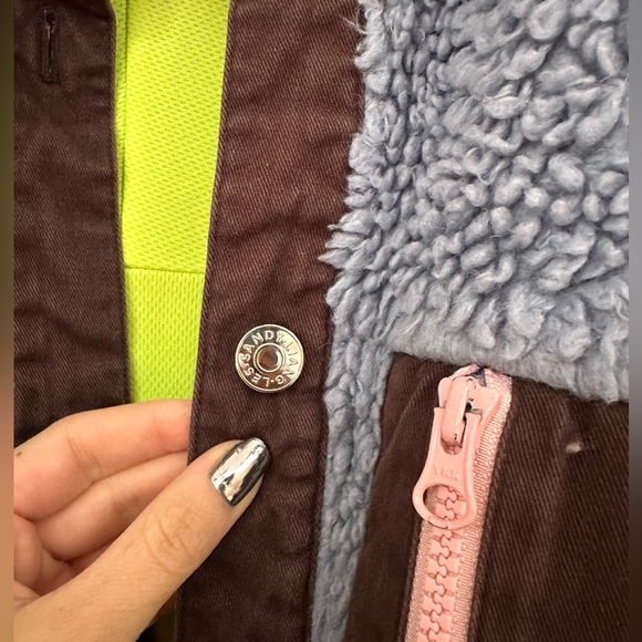 Sandy Liang Blue Fleece Jacket - Picture 13 of 16